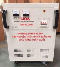 LIOA DRI-30000II,ỔN ÁP 1 PHA 30KVA BẢO HÀNH 04 NĂM