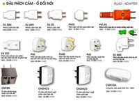 LIOA- ổ cắm chuyển đầu và phích cắm chuyển đổi chân tròn dẹt các loại – báo giá và hình ảnh sản phẩm
