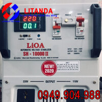 LIOA SH-10000 II Là Gì? Mẫu Ổn áp Lioa 10KVA Dải 150V-250V 2021