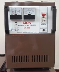 lioa sh 7500 ổn áp lioa 7,5kw báo giá ổn áp 7,5kva dải 150v-250v lioa nhat linh