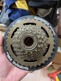 Líp 6 vặn shimano TZ30 địa hình MTB số răng 11-34T [chính hãng] - chiếc