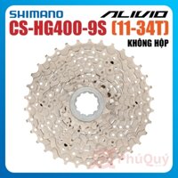 LÍP 9 HG400-9 34T SHIMANO KHÔNG HỘP