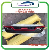 Lip chia po XE HYUNDAI KONA 2019-2022, nhựa abs cứng