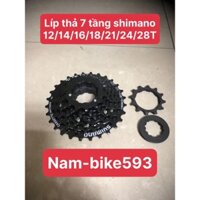 líp thả 7 tầng , 8 tầng  shimano                                        .