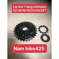 líp thả 7 tầng , 8 tầng  shimano                                        .