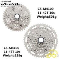 Líp thả líp 10 xe đạp SHIMANO DEORE CS M4100 - Hàng chính Hãng