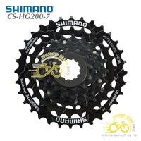 Líp thả líp 7 tầng xe đạp SHIMANO CS HG200 12-28T / 12-32T – Hàng chính Hãng