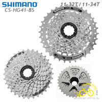 Líp thả líp 8 tầng xe đạp SHIMANO CS HG41 8S 11-32T / 11-34T – Hàng chính Hãng