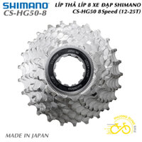 Líp thả líp 8 xe đạp SHIMANO Claris CS HG50 8S 11-25T - Hàng chính Hãng