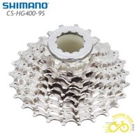 Líp thả líp 9 xe đạp SHIMANO ALIVIO CS HG400 9 Speed - Hàng chính hãnġ