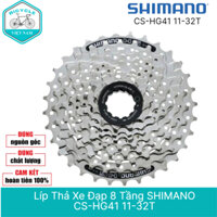 Líp Thả Xe Đạp 8 Tầng SHIMANO CS-HG41 11-32T