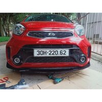 Lip trước ốp cản trước xe kia soluto