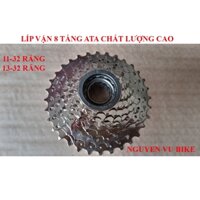 Líp vặn 8 tầng ATA cao cấp 11-32 RĂNG, 13-32 RĂNG