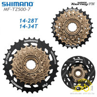 Líp vặn líp 7 tầng xe đạp SHIMANO MF TZ500 14-28T / 14-34T – Chính Hãng