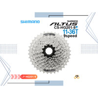 LÍP XE ĐẠP MTB - SHIMANO ALTUS 9S HG201-9 / 11-36T - KIỂU THẢ HG (9 TỐC ĐỘ)