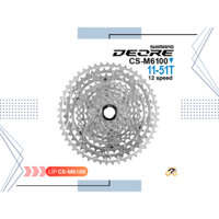 LÍP XE ĐẠP MTB - SHIMANO DEORE CS M6100 / 10-51T - KIỂU THẢ MS (12 TỐC ĐỘ)