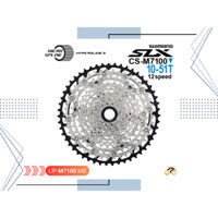LÍP XE ĐẠP MTB - SHIMANO SLX CS M7100 / 10-51T - KIỂU THẢ MS (12 TỐC ĐỘ)