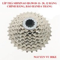 Líp xe đạp Shimano, líp thả 8 tầng Shimano HG50 11-28, 32T