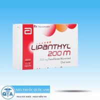 Lipanthyl 200mg trị tăng mỡ máu (2 vỉ x 15 viên)
