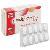 Lipanthyl NT 145mg điều trị tăng cholesterol máu