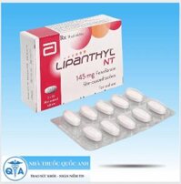 Lipanthyl NT 145mg trị tăng cholesterol máu hoặc triglycerid máu (3 vỉ x 10 viên)