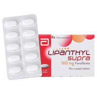 Lipanthyl Supra 160mg điều trị tăng cholesterol máu