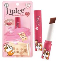 Lipice Sheer Color đỏ cam hương trà dâu