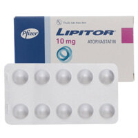 Lipitor 10mg điều trị tăng cholesterol huyết và dự phòng biến chứng tim mạch