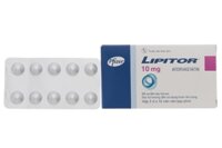 Lipitor 10mg trị rối loạn mỡ máu (3 vỉ x 10 viên)