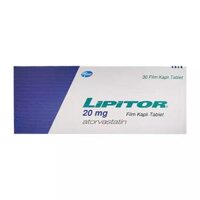 Lipitor 20mg Pfizer 30 viên – Thuốc điều trị tăng cholesterol trong máu