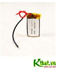 Lipo 802035 (400mAh), Pin sạc 3.7v LiPolymer 802035 với 400mAh (8mmx20mmx35mm) /có sẳn mạch