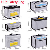 Lipo túi an toàn bảo vệ túi an toàn Lipo cầm tay chống cháy nổ 215*115*155mm cho máy bay không người lái đua RC FPV an toàn pin & & & &