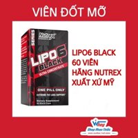 LIPO6 BLACK NUTREX - VIÊN ĐỐT MỠ - WSPT 60VIEN
