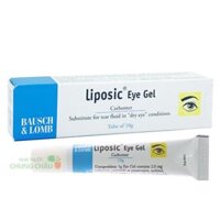Liposic – Gel tra mắt giúp làm dịu và giữ ẩm cho mắt khô