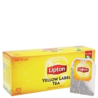 Lipton trà túi lọc nhãn vàng 50g (25 túi x 2g)