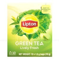 Lipton trà xanh tươi mới 10x1.5g