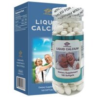 Liquid calcium +D3 (lọ 160 viên) Polvita – lọ