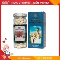 LiQuid Calcium Polvita Hỗ Trợ Bổ Sung Canxi Hộp 160 viên