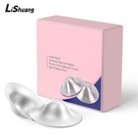 Lishuang Đồ cần thiết cho con bú, Tấm chắn núm vú làm dịu bằng bạc, Chữa bệnh nguyên bản nóng bỏng Dễ sử dụng Vỏ núm vú cho con bú cho mọi bà mẹ