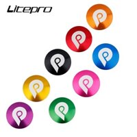 Litepro Crank Chống Bụi Cắm Gấp BMX Xe Đạp Hợp Kim Nhôm Xe Đạp Đi Bộ