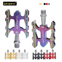 Litepro Gấp MTB Bàn Đạp Xe Đạp 412 Siêu Nhẹ Hợp Kim Nhôm Chất Liệu Bàn Đạp Phần Xe Đạp
