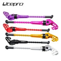 Litepro Gấp Xe Đạp Để Chân 18 20Inch Chân Đế Hợp Kim Nhôm Đỗ Xe Giá Cho Xe Đạp Birdy