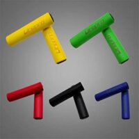 Litepro Silicone Cao Su Xe Đạp Leo Núi Chống Sốc Tay Cầm Thanh Bao Gấp Xe Đạp Chống Trượt Tay Cầm Tay Cầm 412 Bọt Biển