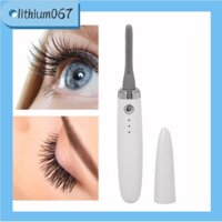 Lithium067 Electric Heated Eyelash Curler Portable 3 Gears Temperature USB Charging Eye Lash Curling Tool Máy uốn cong mi