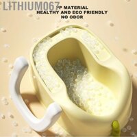 Lithium067 Em bé rửa mông ghế nhựa chuyên nghiệp Basin Basin đệm PVC cho cuộc sống hàng ngày