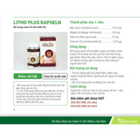 Litho Plus canxi nhập khẩu Đức