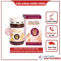 Litho Plus viên uống bổ sung canxi hữu cơ tảo biển đỏ Hộp 1 lọ 30 viên, 60 viên Sanct Bernhard Đức