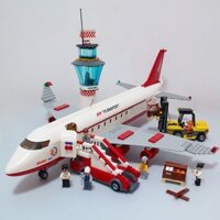 Little Luban Tương Thích Lego Khối Xây Dựng Bé Trai Quy Mô Lớn Máy Bay Hành Khách Dòng Máy Bay Giáo Dục Lắp Ráp Đồ Chơi 10 Tuổi 3.15.1