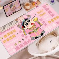 Little New God of Wealth Mouse Pad Oversized Girl Computer Desk Pad Wristband Fortune Keyboard Pad Good-looking qsea
