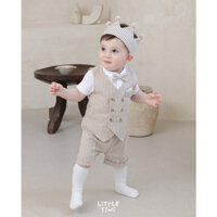 Little Tini bộ đồ Vest cho bé trai Hàn Quốc